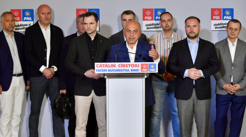 Cătălin Cîrstoiu, candidatul PSD-PNL la Primăria Capitalei,