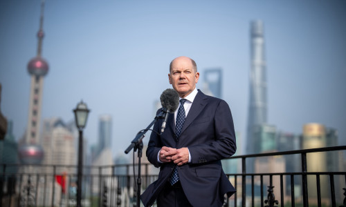 Chancellor Scholz in China