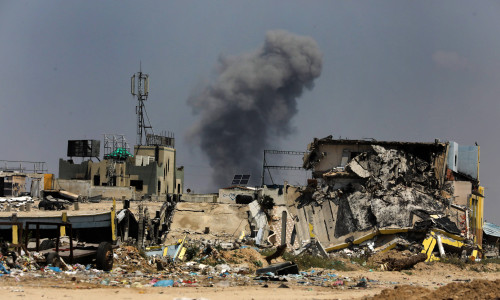 Atac asupra unei tabere de refugiați din centrul Fâșiei Gaza/ Profimedia