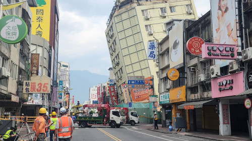 Taiwanul, zguduit de sute de cutremure în nici 24 de ore/ Profimedia