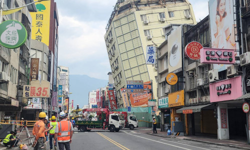 Taiwanul, zguduit de sute de cutremure în nici 24 de ore/ Profimedia