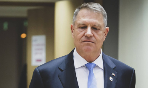 - European Summit March 2024 - 21/03/2024 - Belgium / Brussels / Brussels - Klaus Werner Iohannis. Heads of state round