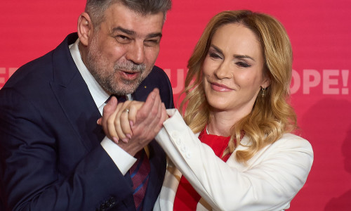 Marcel Ciolacu și Gabriela Firea