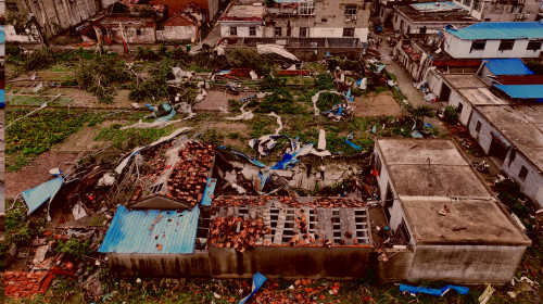 tornadă china