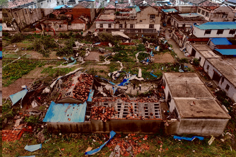 tornadă china