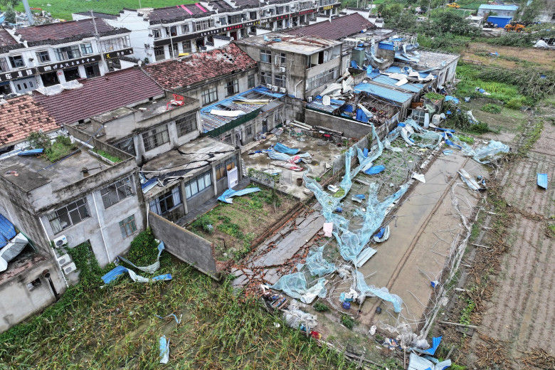 tornadă china