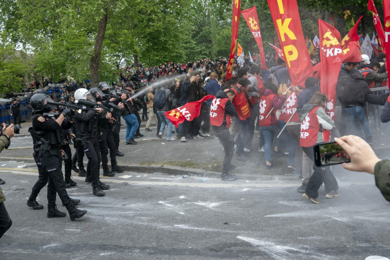 violențe in istanbul de 1 mai