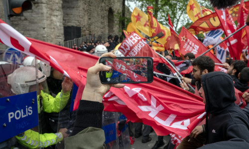 violențe in istanbul de 1 mai