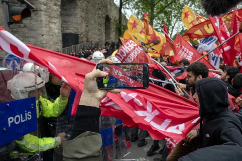 violențe in istanbul de 1 mai