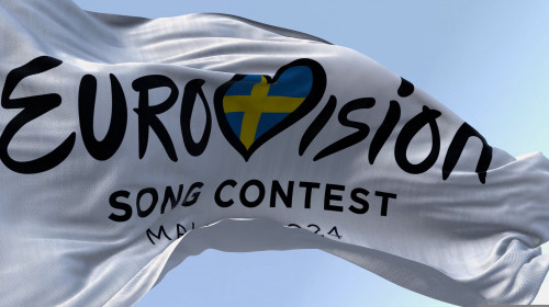 Malmo,,Se,,Oct.,25,2023:,Close-up,Of,Eurovision,Song,Contest