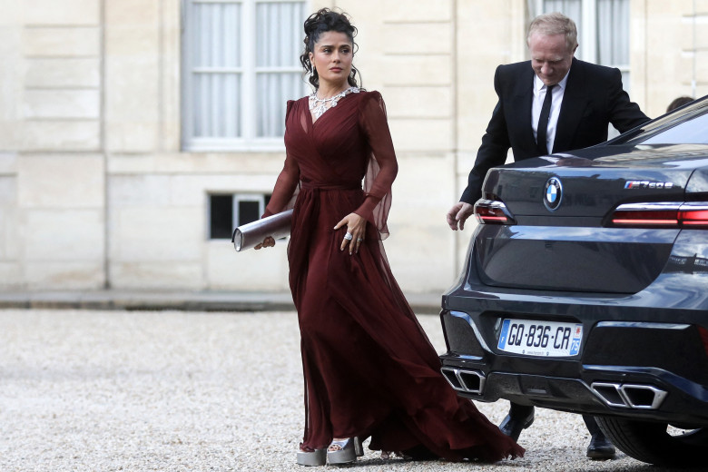 Dîner d'Etat dans le cadre de la visite officielle du président chinois Xi Jinping et de sa femme la Première Dame Peng Liyuan à l'Elysée à Paris