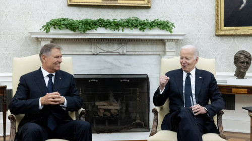 Klaus Iohannis și Joe Biden