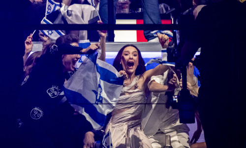 Israelul a ajuns în finala Eurovision, în ciuda protestelor/ Profimedia
