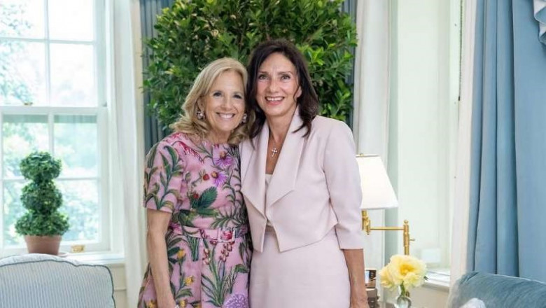 jill biden si carmen iohannis