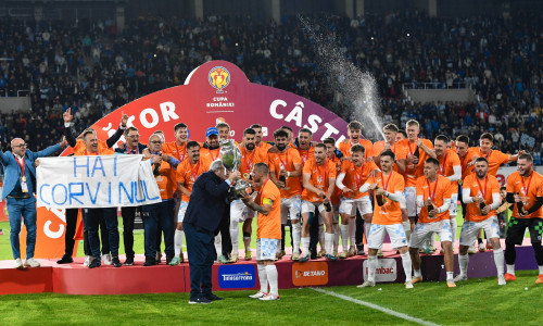 Cupa Romaniei: Finala- Corvinul Hunedoara vs Otelul Galati Romania Cup final: Corvinul Hunedoara vs Otelu Galati, disput