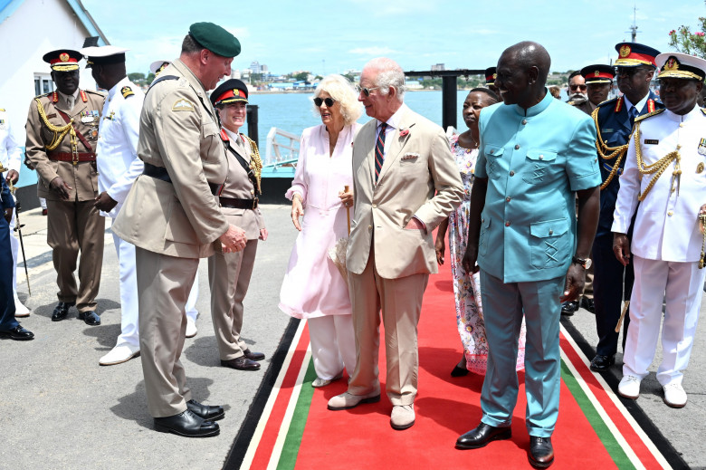 King Charles III and Queen Camilla Visit Kenya, Day 3, Mombasa, Kenya - 02 Nov 2023