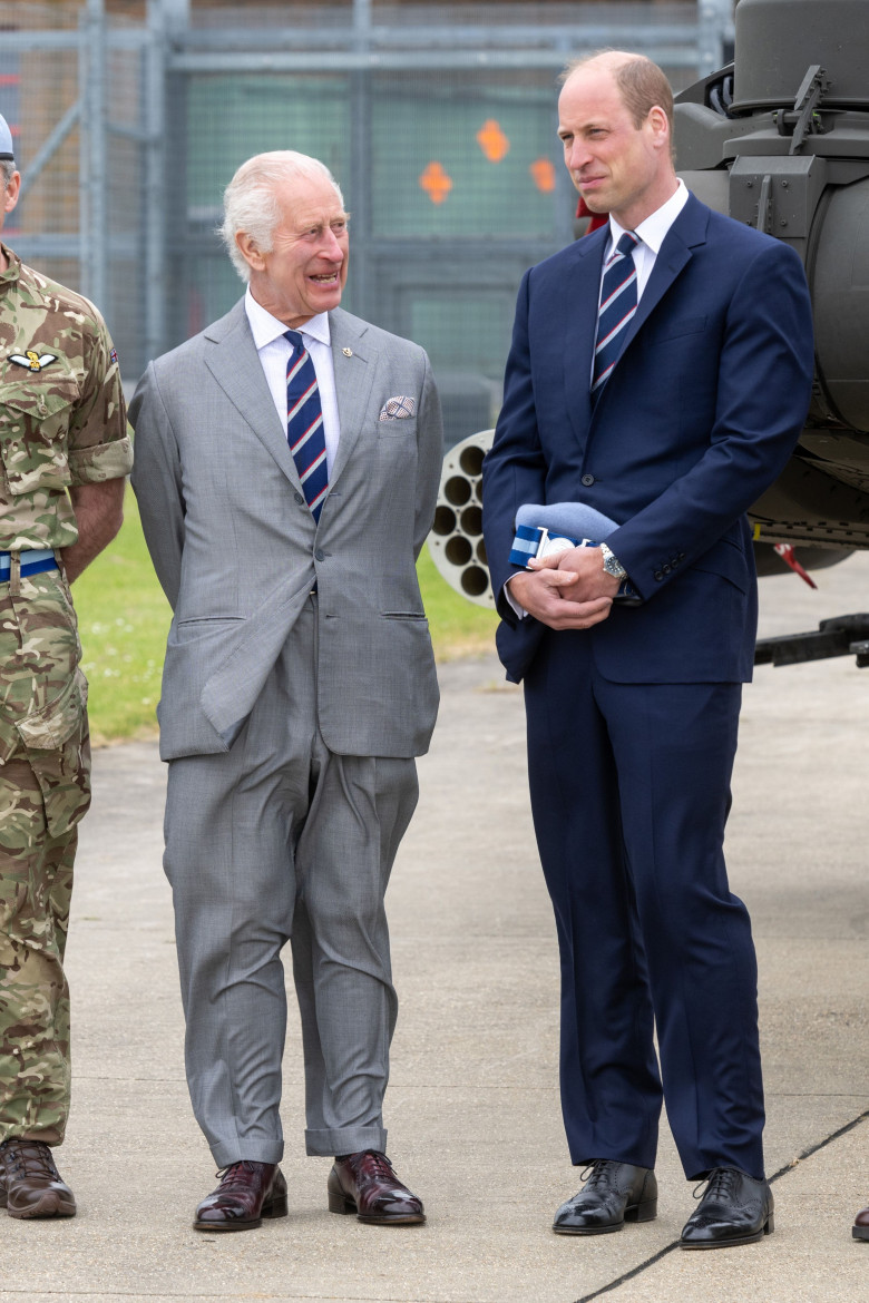 King Charles III hands over role of Colonel-in-Chief to the Prince of Wales, UK - 13 May 2024