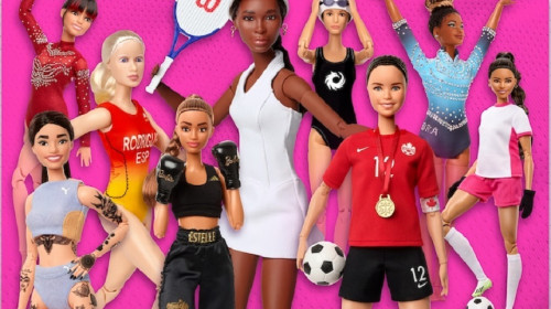 Venus Williams şi alte opt sportive de top, omagiate prin crearea unor păpuşi Barbie cu imaginea lor/ Foto: X