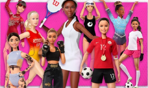 Venus Williams şi alte opt sportive de top, omagiate prin crearea unor păpuşi Barbie cu imaginea lor/ Foto: X