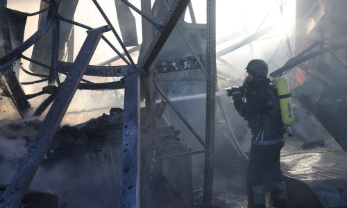 Russian forces attack central Kharkiv