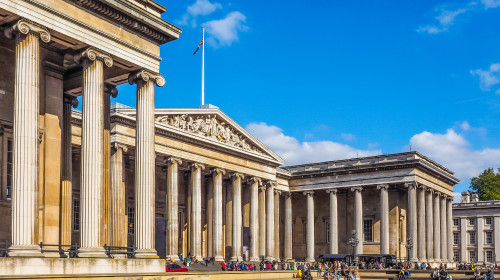 High,Dynamic,Range,Hdr,The,British,Museum,In,London,,England,