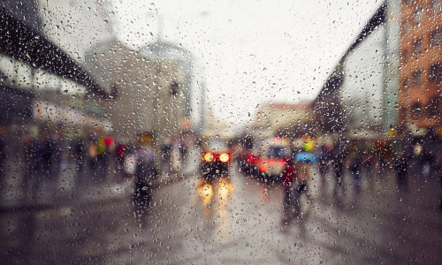 Street,In,The,Heavy,Rain,-,Prague,,Czech,Republic