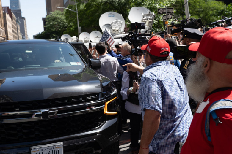 Former President Trump's Criminal Case Closing Arguments in Manhattan, US - 28 May 2024