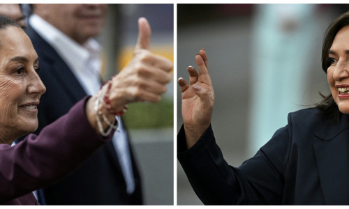 Claudia Sheinbaum și Xóchitl Gálvez/ Profimedia