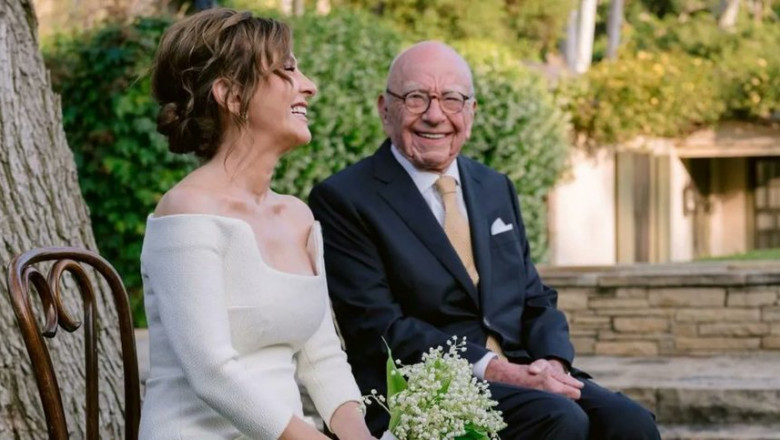 Rupert Murdoch s-a căsătorit pentru a cincea oară/ Foto X