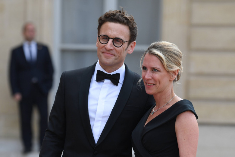 Laurent Macron și soția lui, Sabine