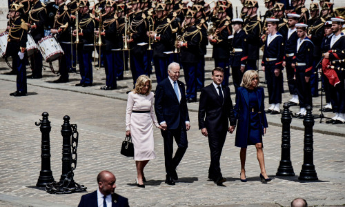 Joe Biden, în vizită în Franța/ Profimedia