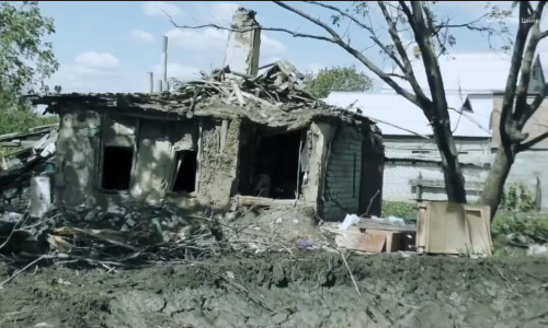Videoclipul de prezentare a jucătorilor ucraineni de la Euro 2024 prezintă oraşele bombardate/ Captură video X