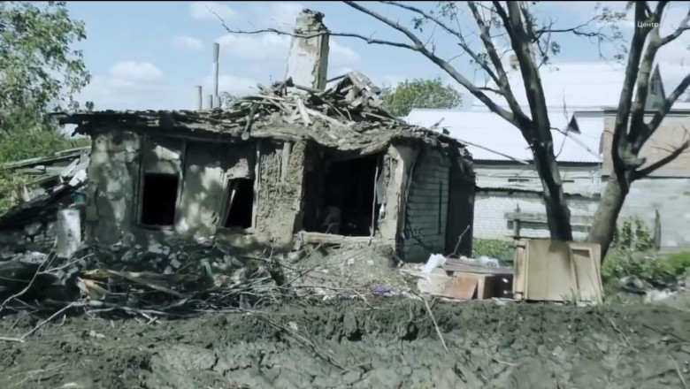 Videoclipul de prezentare a jucătorilor ucraineni de la Euro 2024 prezintă oraşele bombardate/ Captură video X