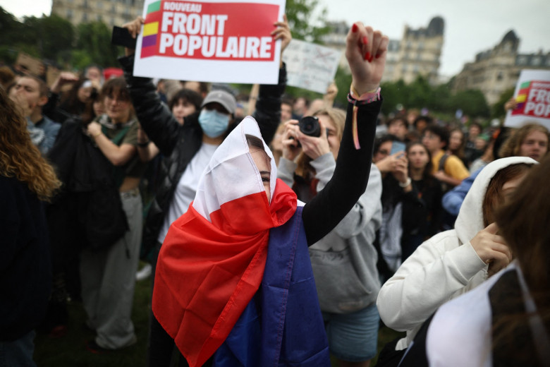 Anti Far-Right Rally - Paris, France - 15 Jun 2024