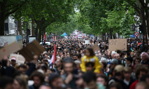 Anti Far-Right Rally - Paris, France - 15 Jun 2024