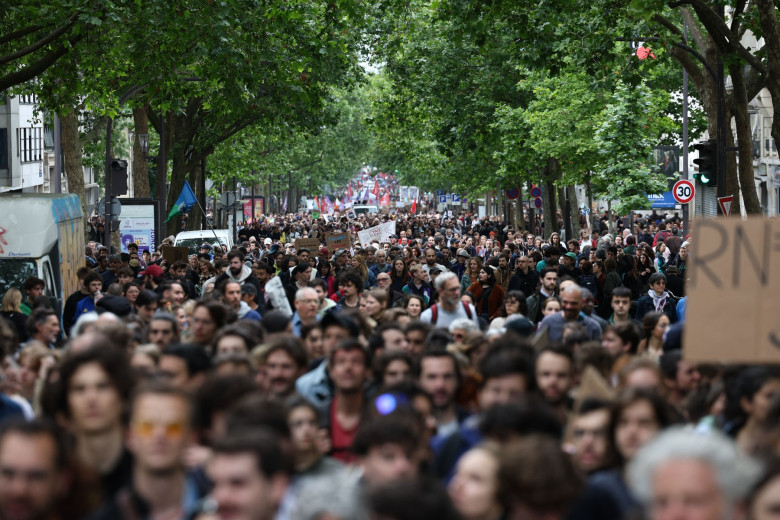 Anti Far-Right Rally - Paris, France - 15 Jun 2024