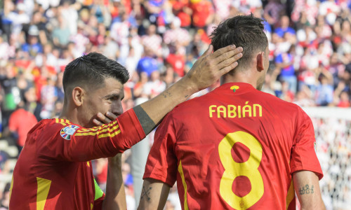 GER, Berlin, Fussball, Spanien vs Kroatien, Gruppe B, Gruppenphase, UEFA EURO, EM, Europameisterschaft,Fussball 2024, MD