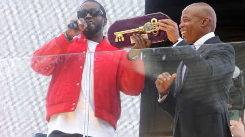 NYC Council Members Encourage Mayor Adams to Revoke Diddy's Key **FILE PHOTOS**