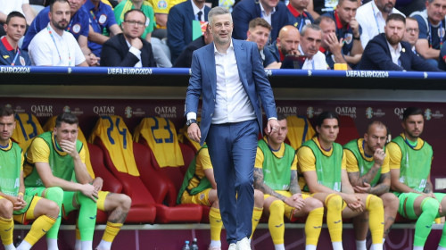 UEFA EURO 2024: Romania vs Ukraine in Munich, Munich Football Arena, Bavaria, Germany - 17 Jun 2024