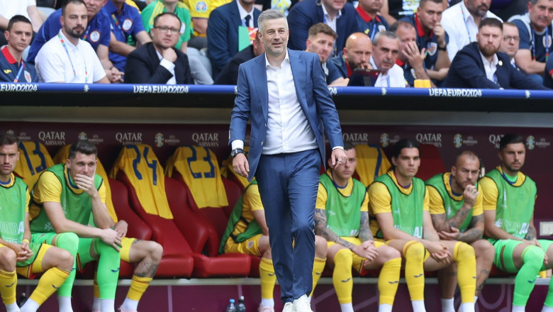 UEFA EURO 2024: Romania vs Ukraine in Munich, Munich Football Arena, Bavaria, Germany - 17 Jun 2024