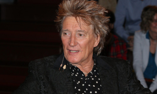 Hamburg, Deutschland. 27th Mar, 2019. ZDF Talk Lanz on 27.03.2019 in Hamburg with Rod Stewart - He is one of the most successful musicians in the world. Rod Stewart will tour Germany in May. | usage worldwide Credit: dpa/Alamy Live News