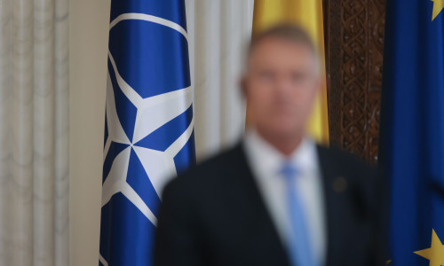 Klaus Iohannis, președintele României și Sergio Mattarella, președintele Republicii Italiene, susțin o conferință de presă comună după întâlnirea avută la Palatul Cotroceni din București, 19 iunie 2024. Inquam Photos / George Călin