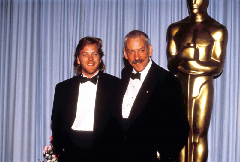 New York, NY - Beloved actor Donald Sutherland, known for his iconic roles in 'MASH,' 'Klute,' and 'Hunger Games,' has passed away at the age of 88. BACKGRID USA 20 JUNE 2024,Image: 883351189, License: Rights-managed, Restrictions: , Model Release: no, Pictured: Donald Sutherland