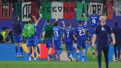 Italia, deţinătoarea titlului, s-a calificat în optimile Euro-2024/ Profimedia