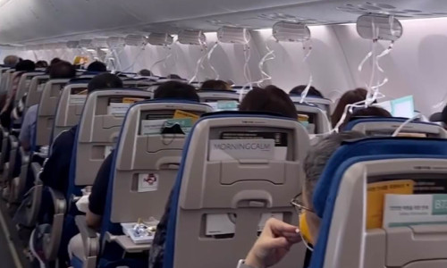 Un Boeing 737 Max al Korean Air a „căzut” de la 8.200 de metri/ Foto: X