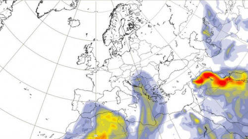 O masă de aer încărcată cu particule de praf saharian va ajunge deasupra României/ Foto: News.ro