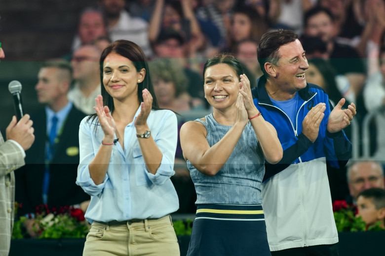 Raluca Olaru și Simona Halep