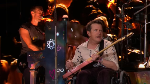 michael j fox si coldplay