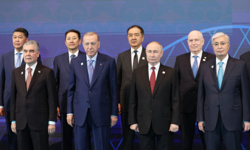 Turkish President Recep Tayyip Erdogan attends SCO summit in Kazakhstan