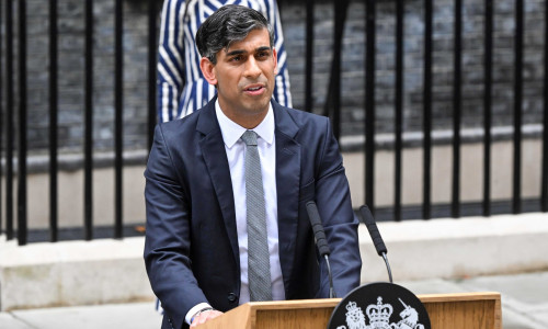 Rishi Sunak Delivers Resignation Speech Following UK General Election Loss
